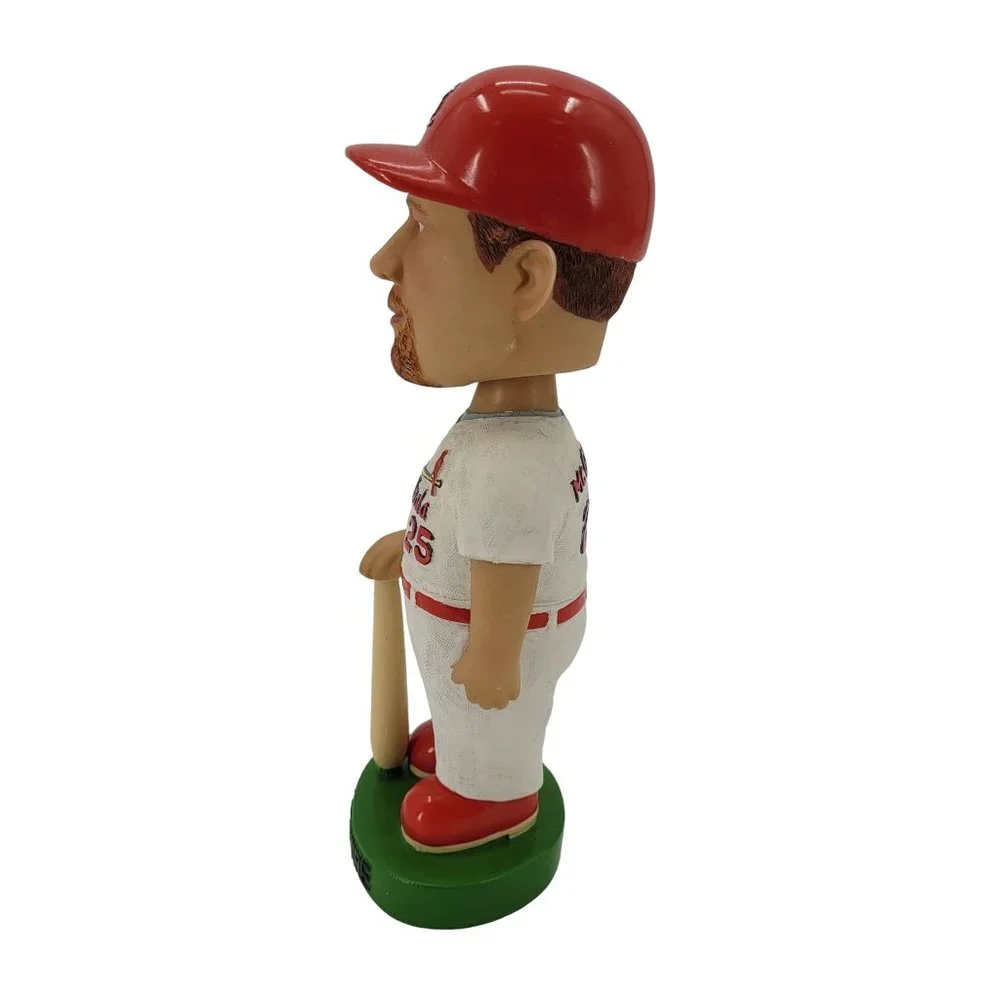 Vintage Mark McGwire Cardinals Hand Painted Bobble Head Bobble Dobble w/ Box - Picture 4 of 14